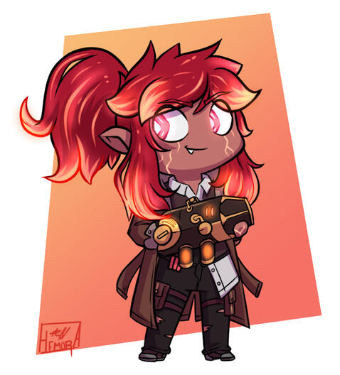 Shaded Chibi