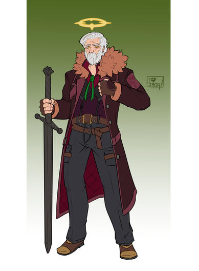 Flat Color Full body